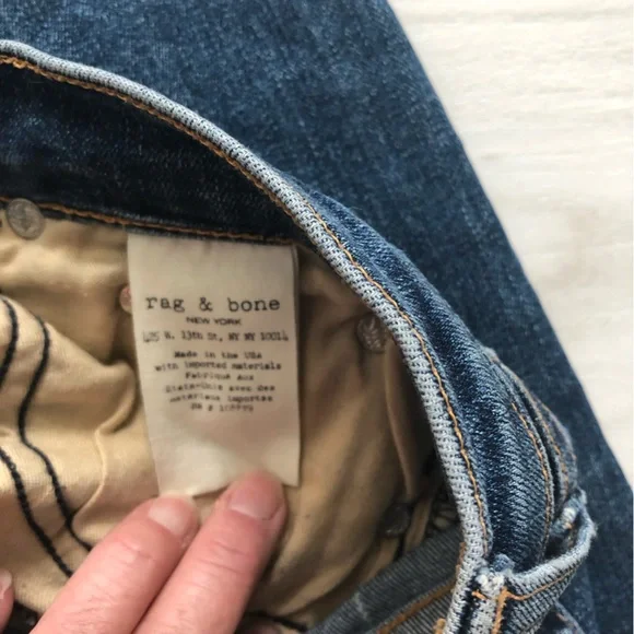 Rag & Bone Skinny Jeans Size 28 - Picture 7 of 10